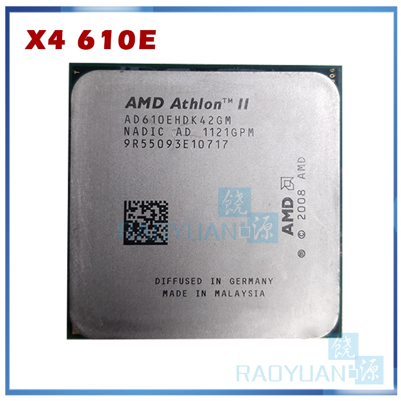 AMD ֽ  ھ CPU μ, X4 610E X4-610E, 2..